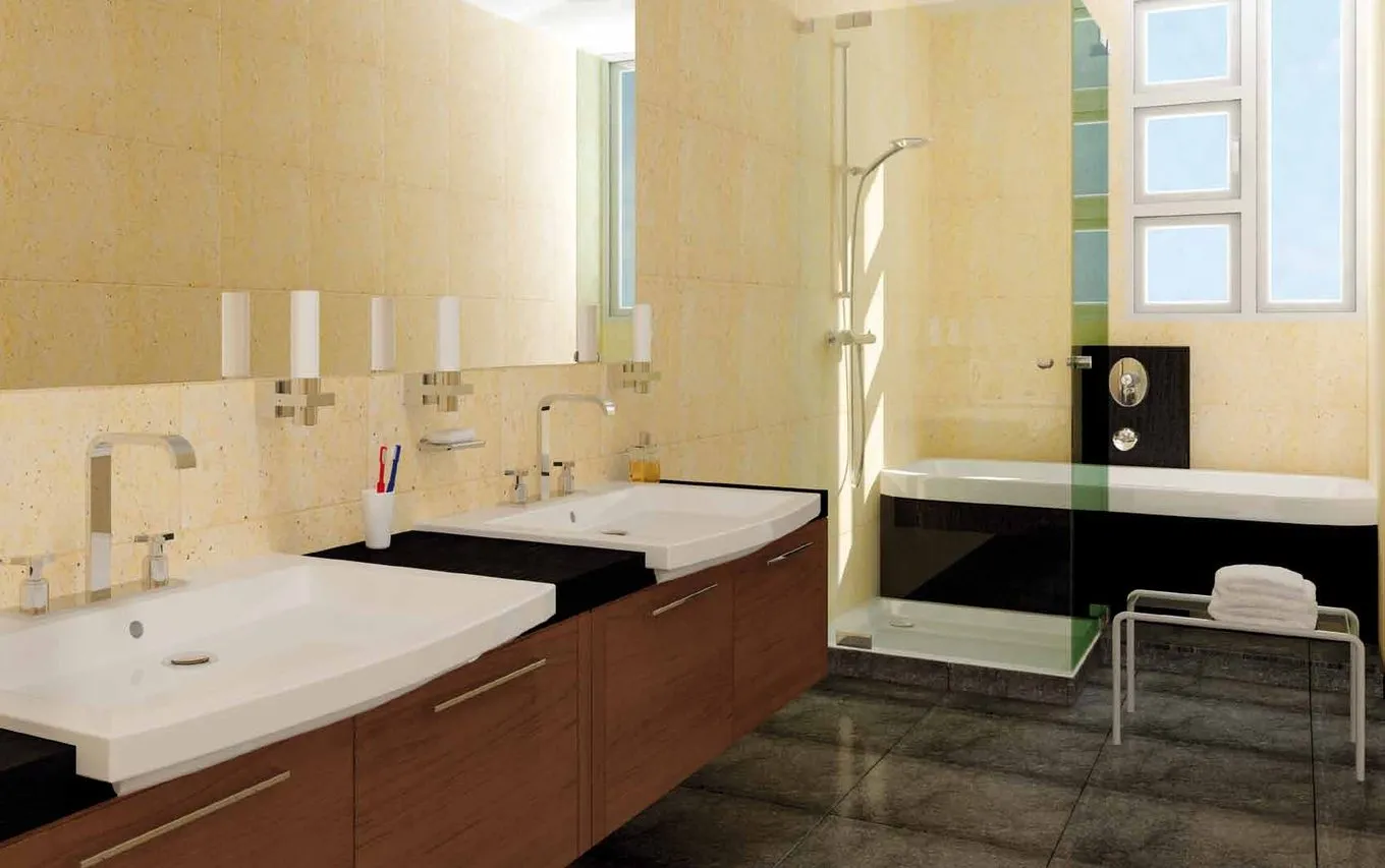 Master bathroom