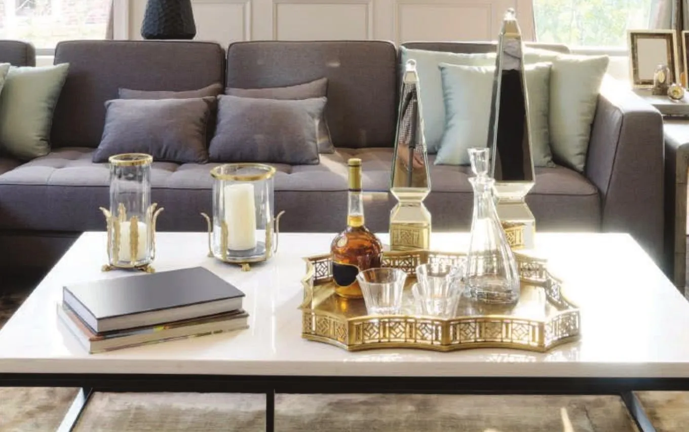 Sample living room interior