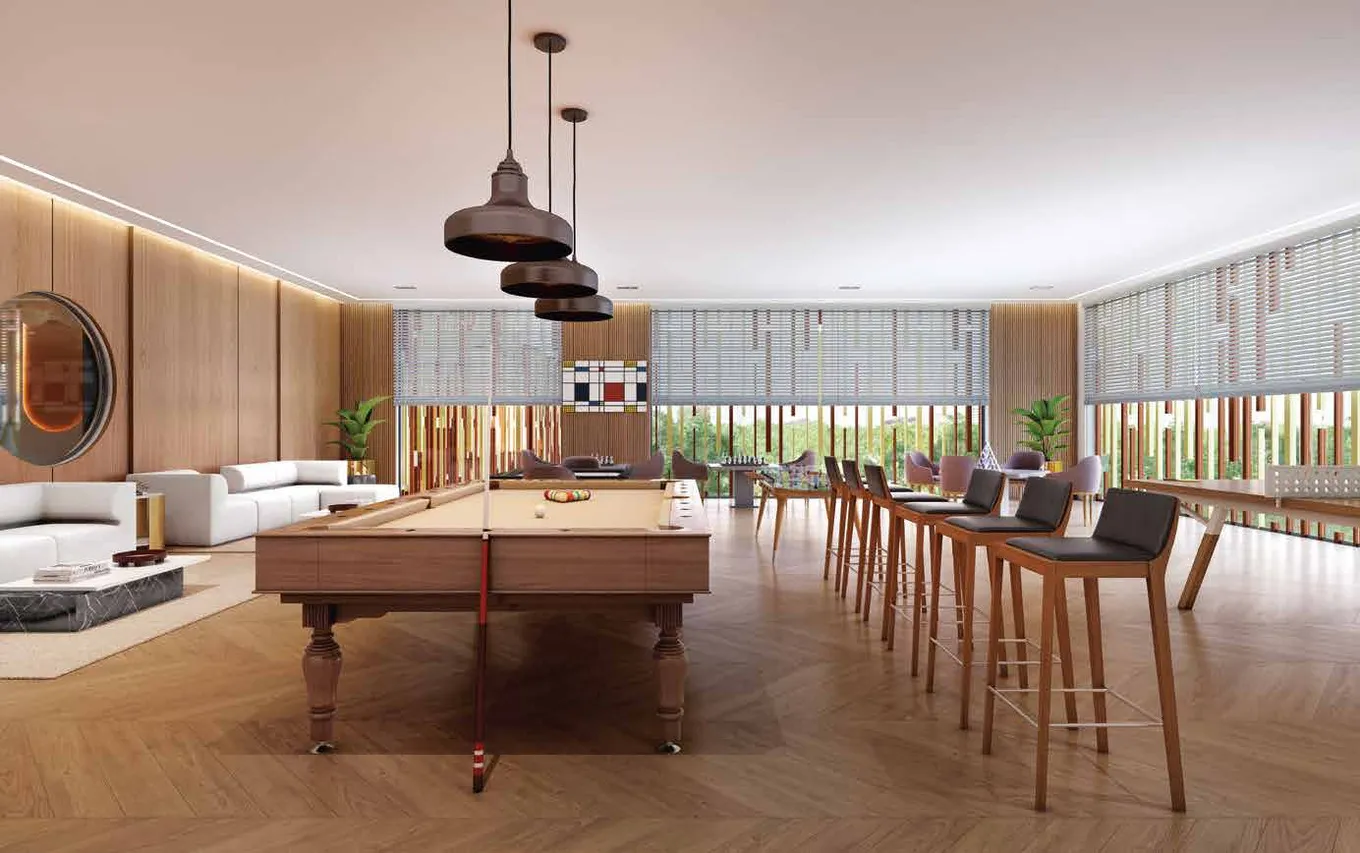 Indoor games room
