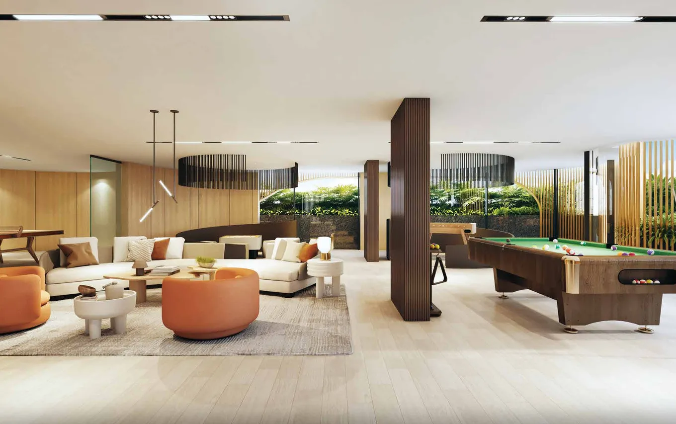 Indoor games room