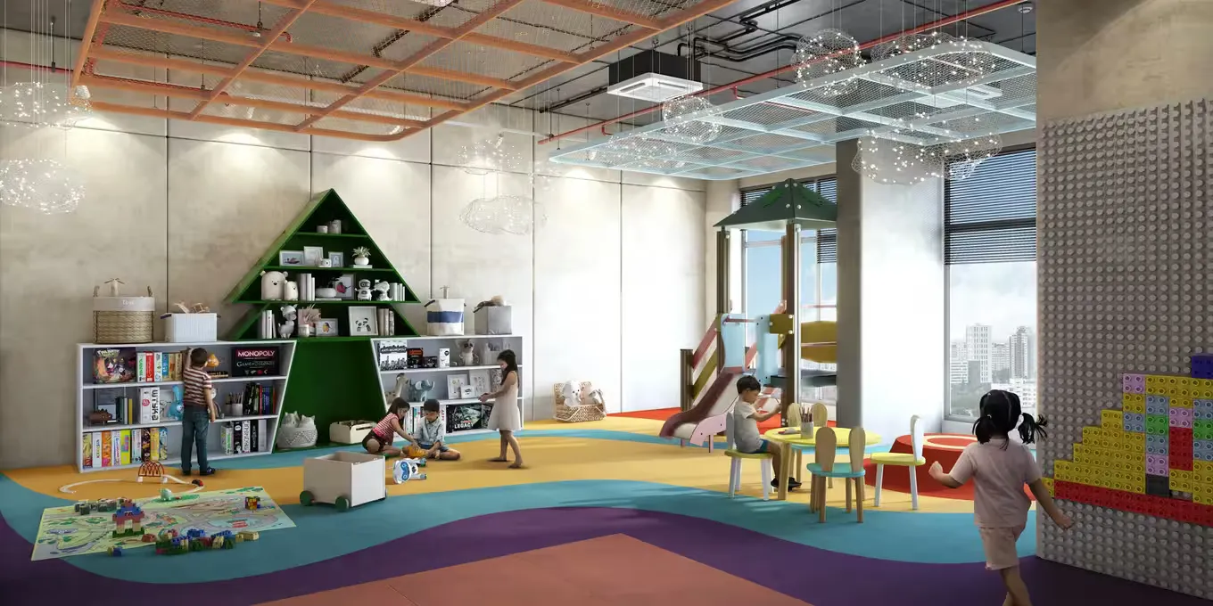 Creche and activity area